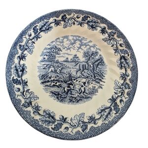 The Georgian Collection Churchill Blue Hunting Scene England Royal Wessex